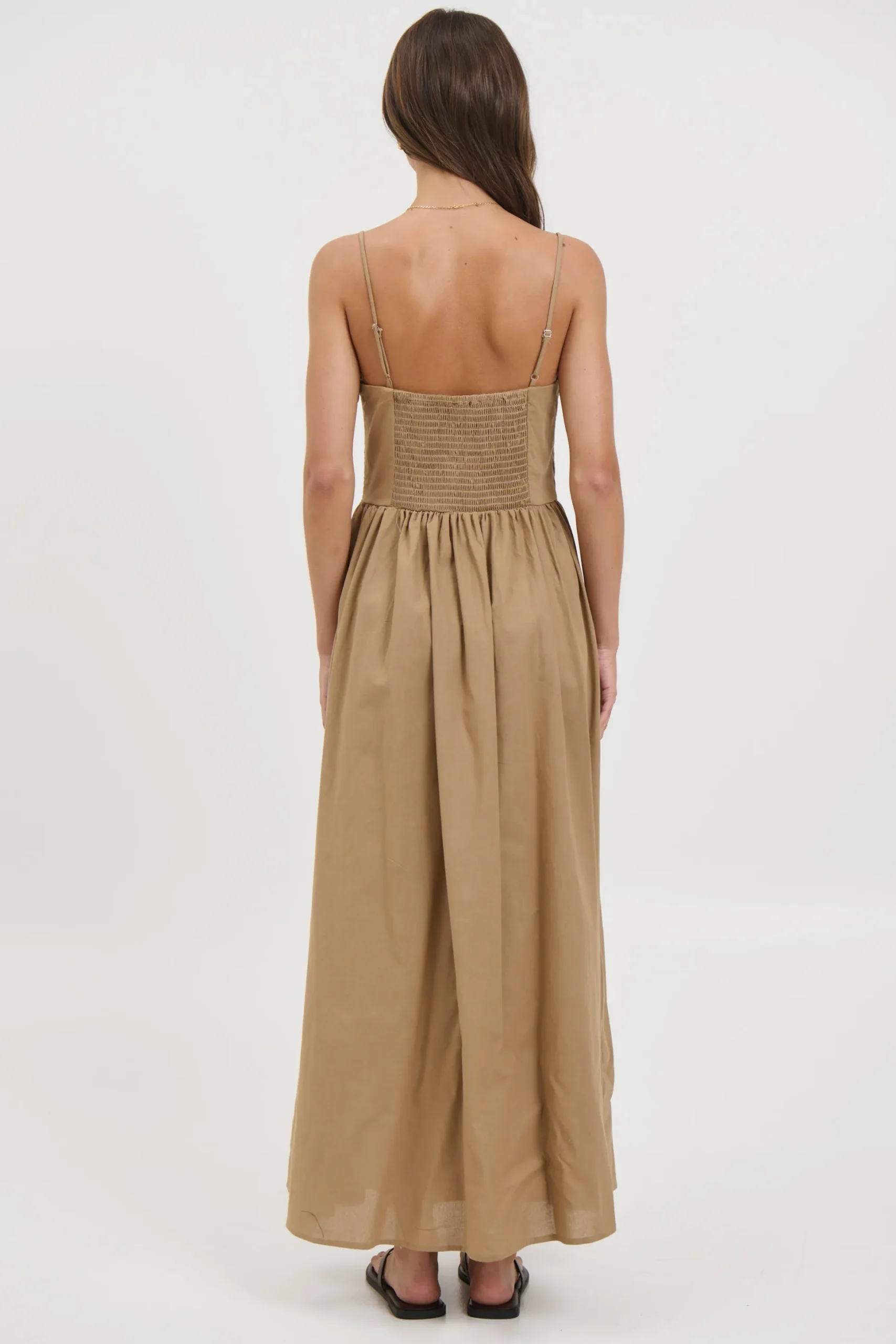 Abbie Maxi Dress Latte