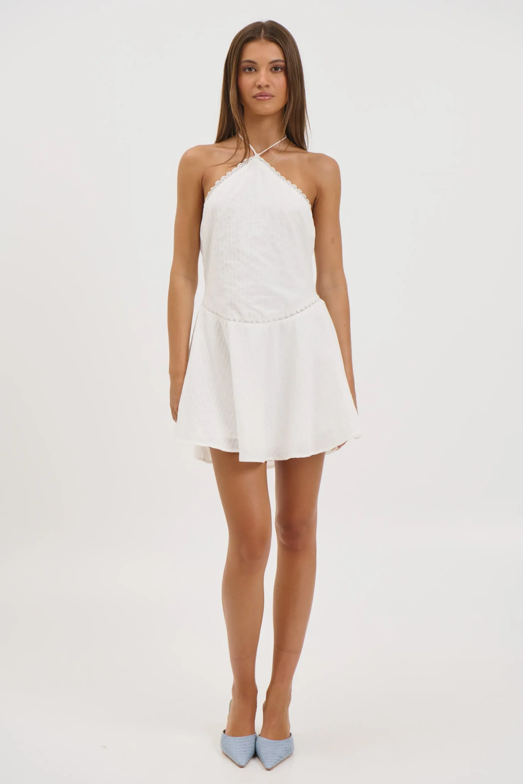 Abia Mini Dress White