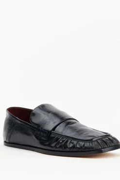 Alias Mae Kruz Black Oily Crinkle Leather
