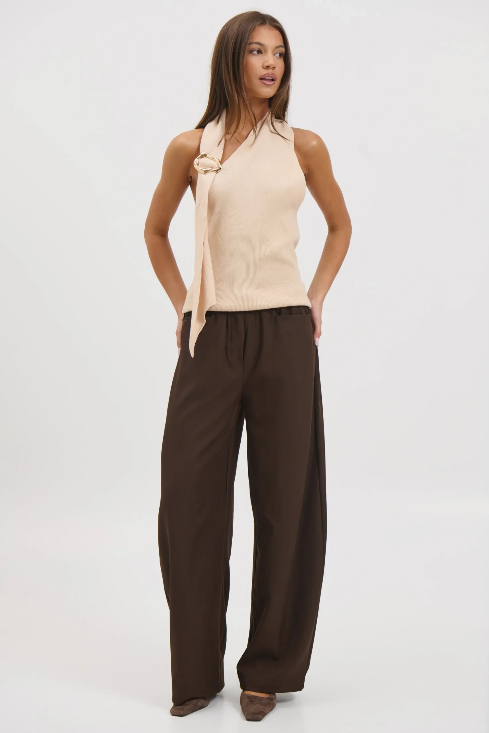 Aubrey Pant Chocolate