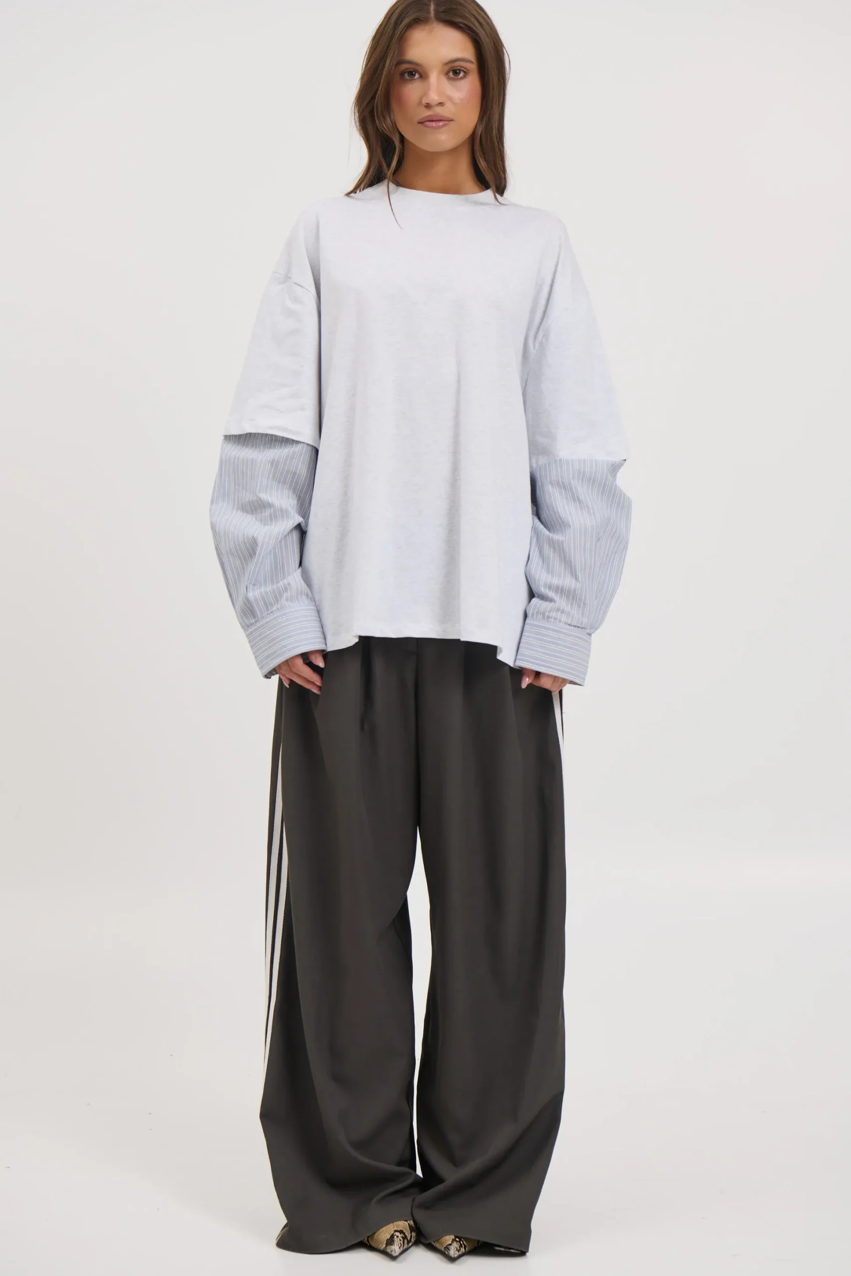 Bottega Shirt Grey