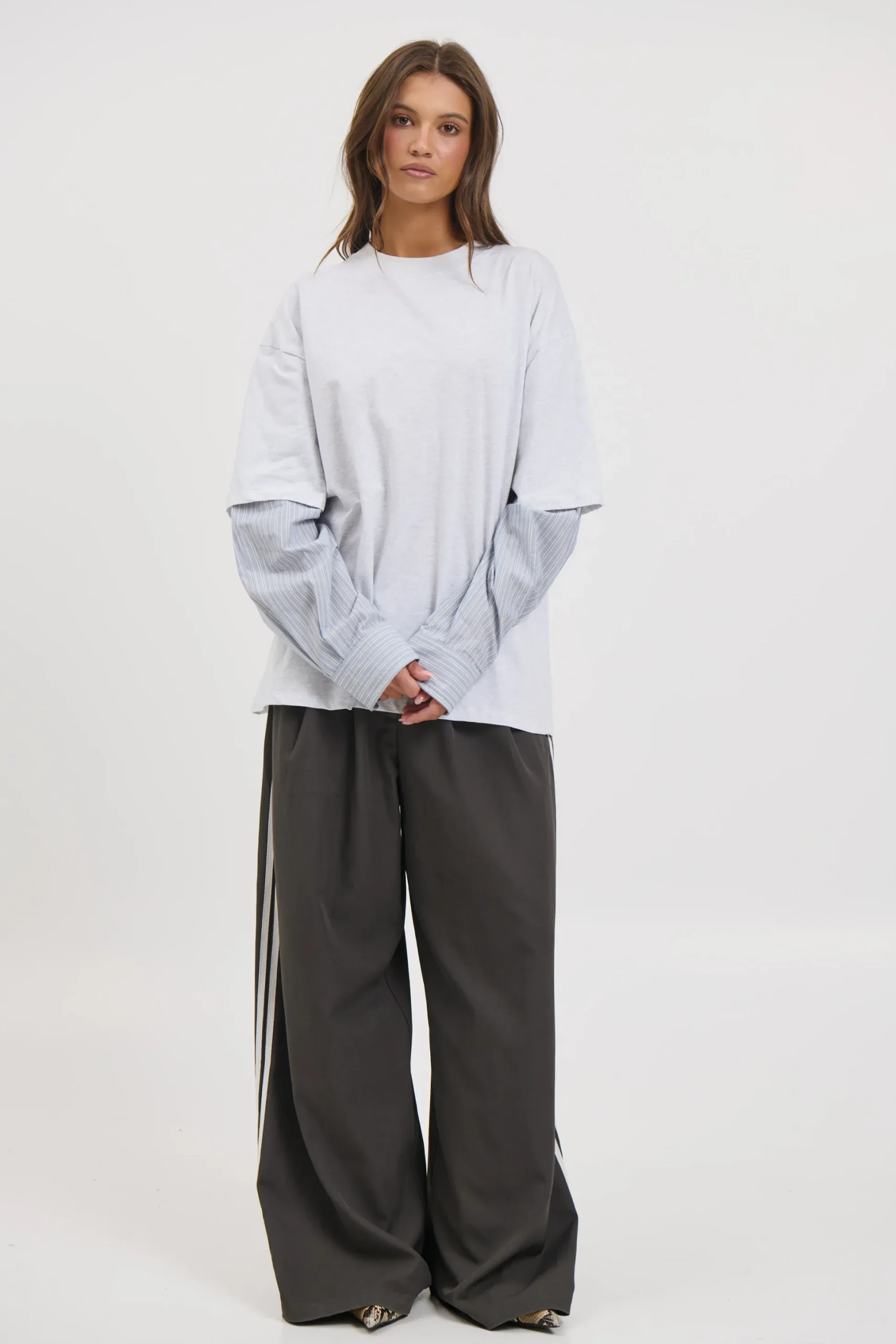 Bottega Shirt Grey