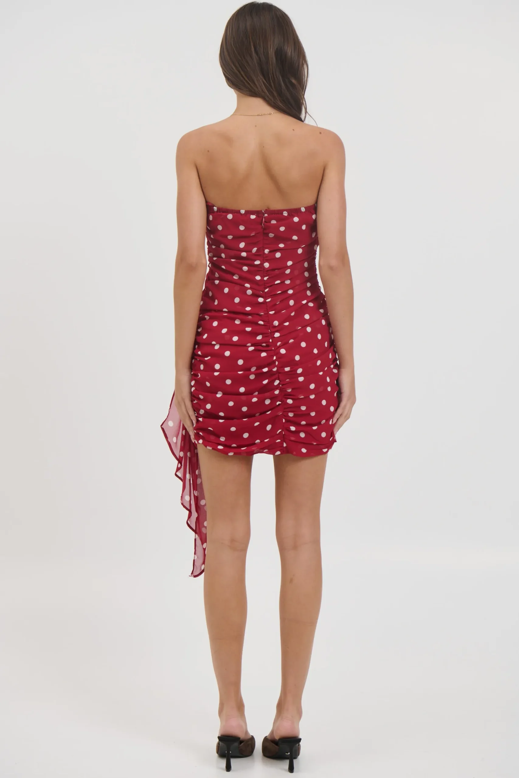 Charley Mini Dress Wine