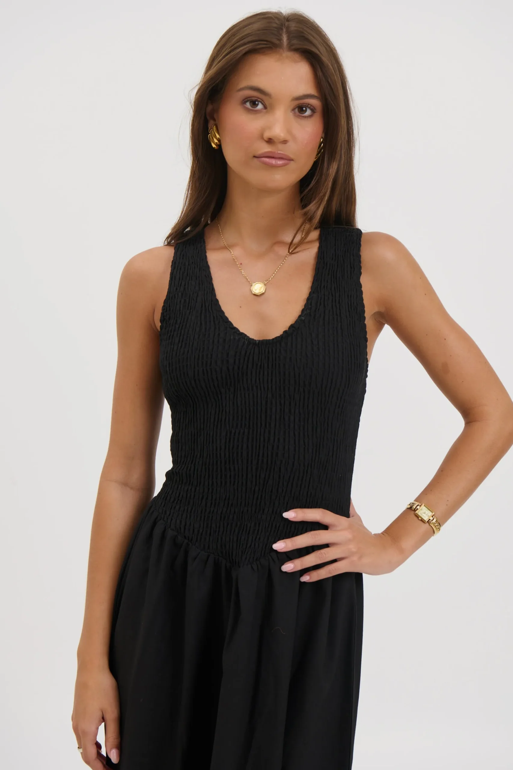 Destiny Maxi Dress Black