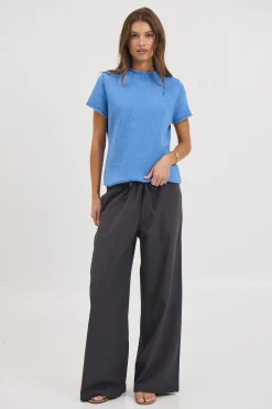Effy Top Cobalt