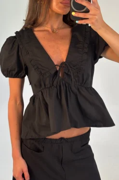 Elouise Shirt Black