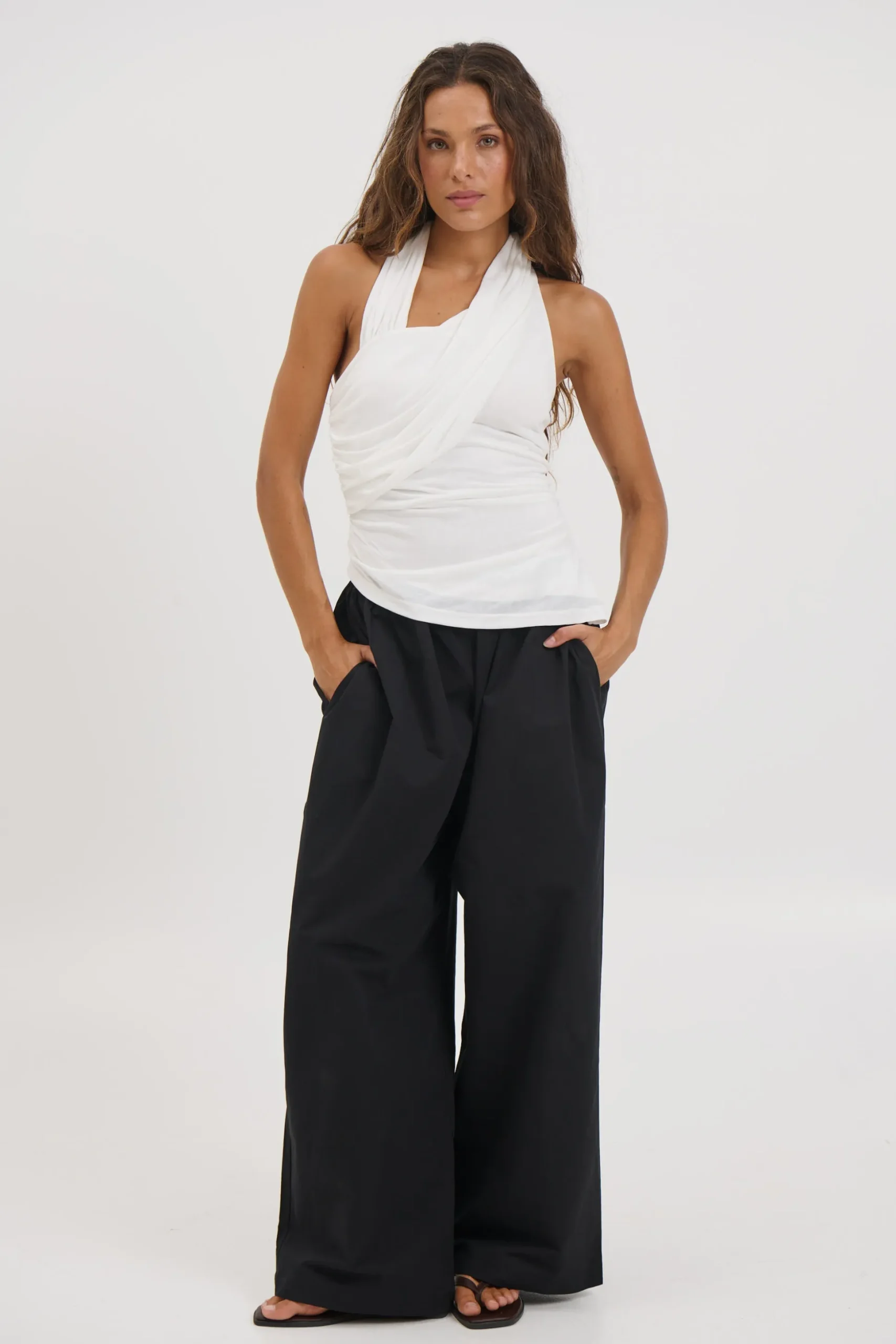 Elvy Top Chalk