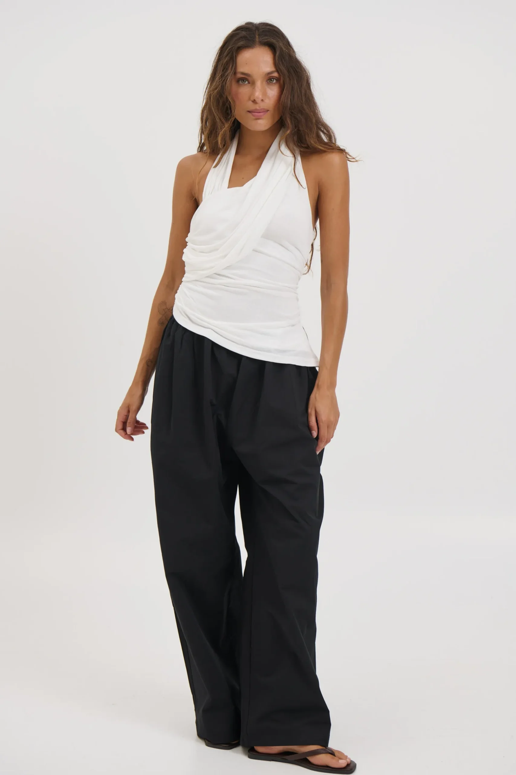 Elvy Top Chalk