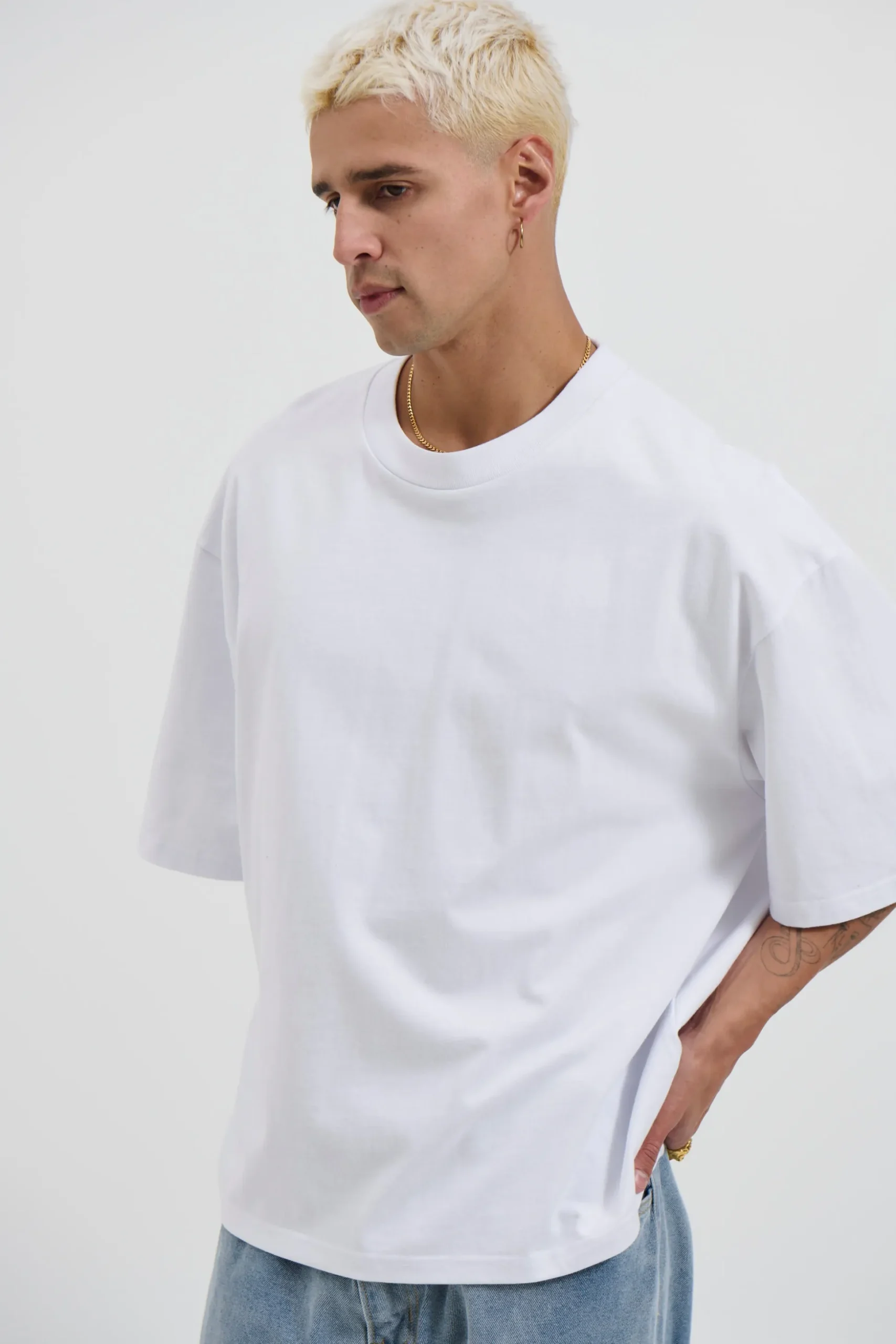 Emmett Box Tee White
