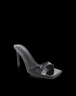 Esmeralda Heel Black Patent