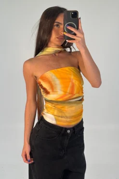 Franca Top Yellow