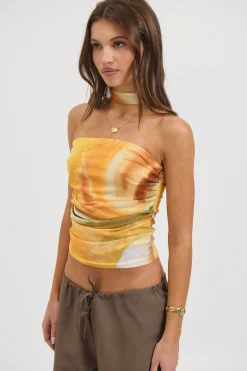Franca Top Yellow