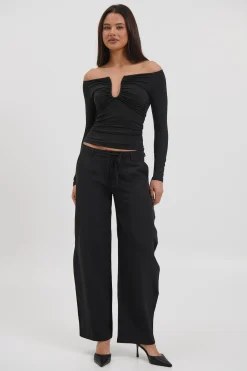 Gisella Top Black