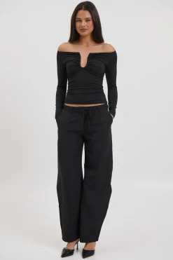 Gisella Top Black
