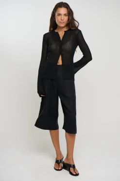 Hadley Cardigan Black