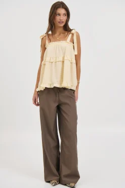 Hailey Top Lemon
