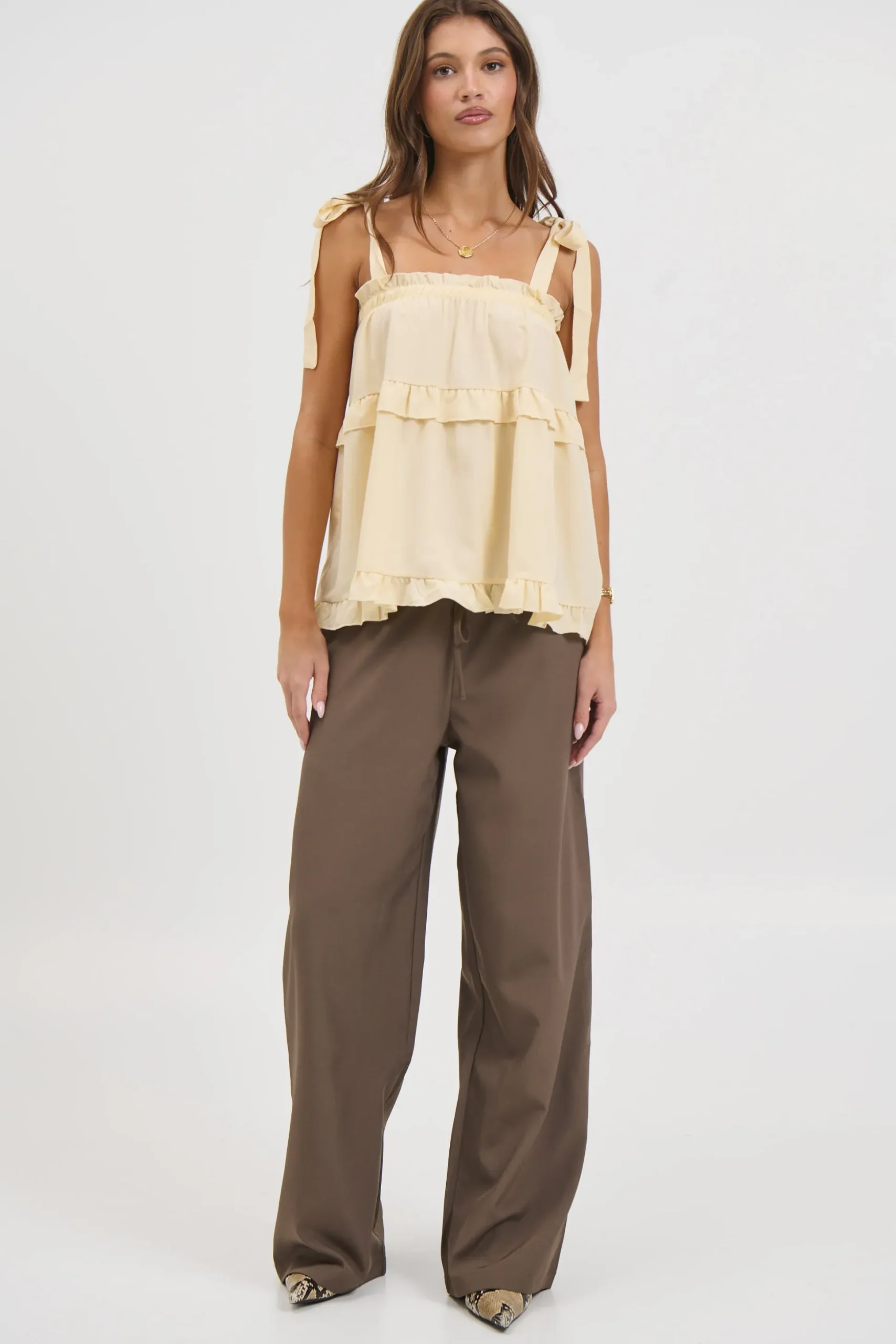 Hailey Top Lemon