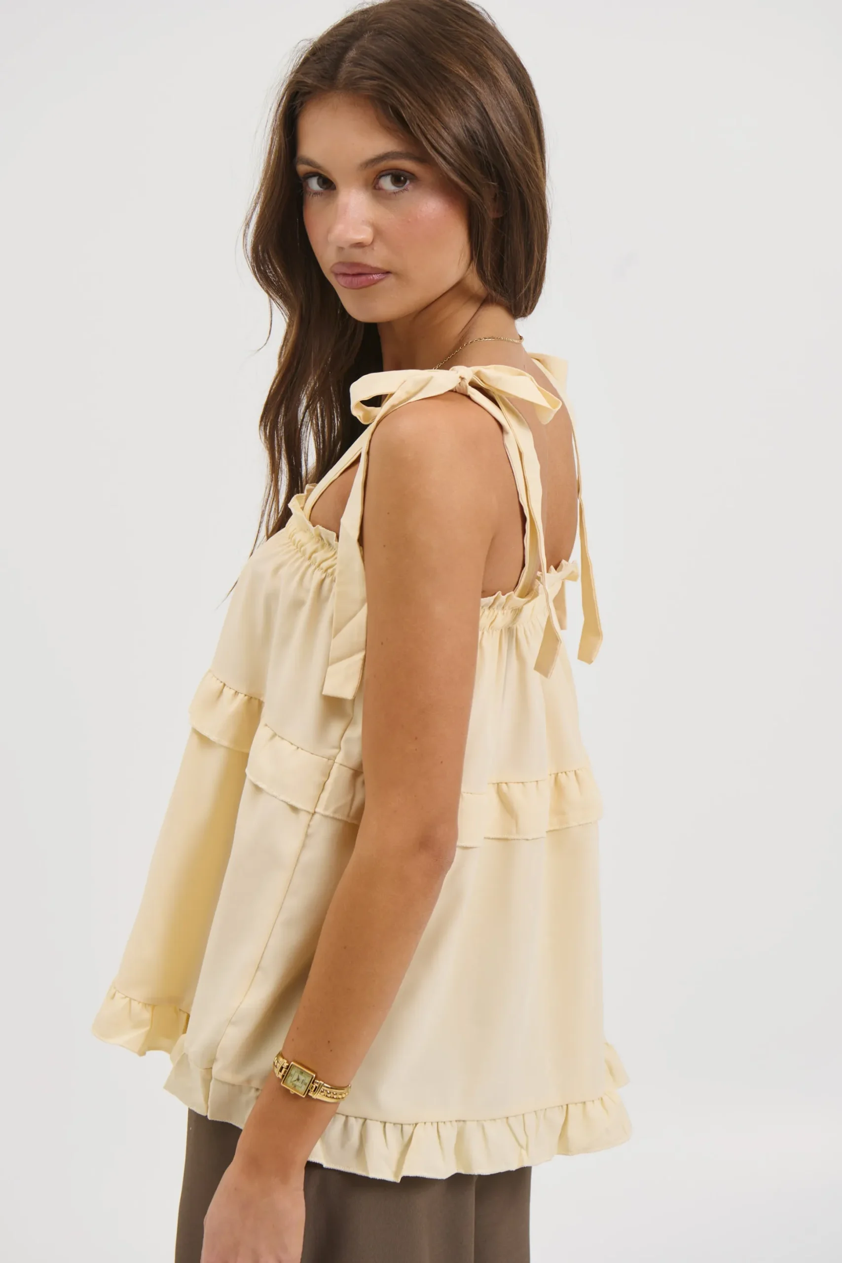Hailey Top Lemon