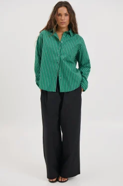 Hallie Shirt Green