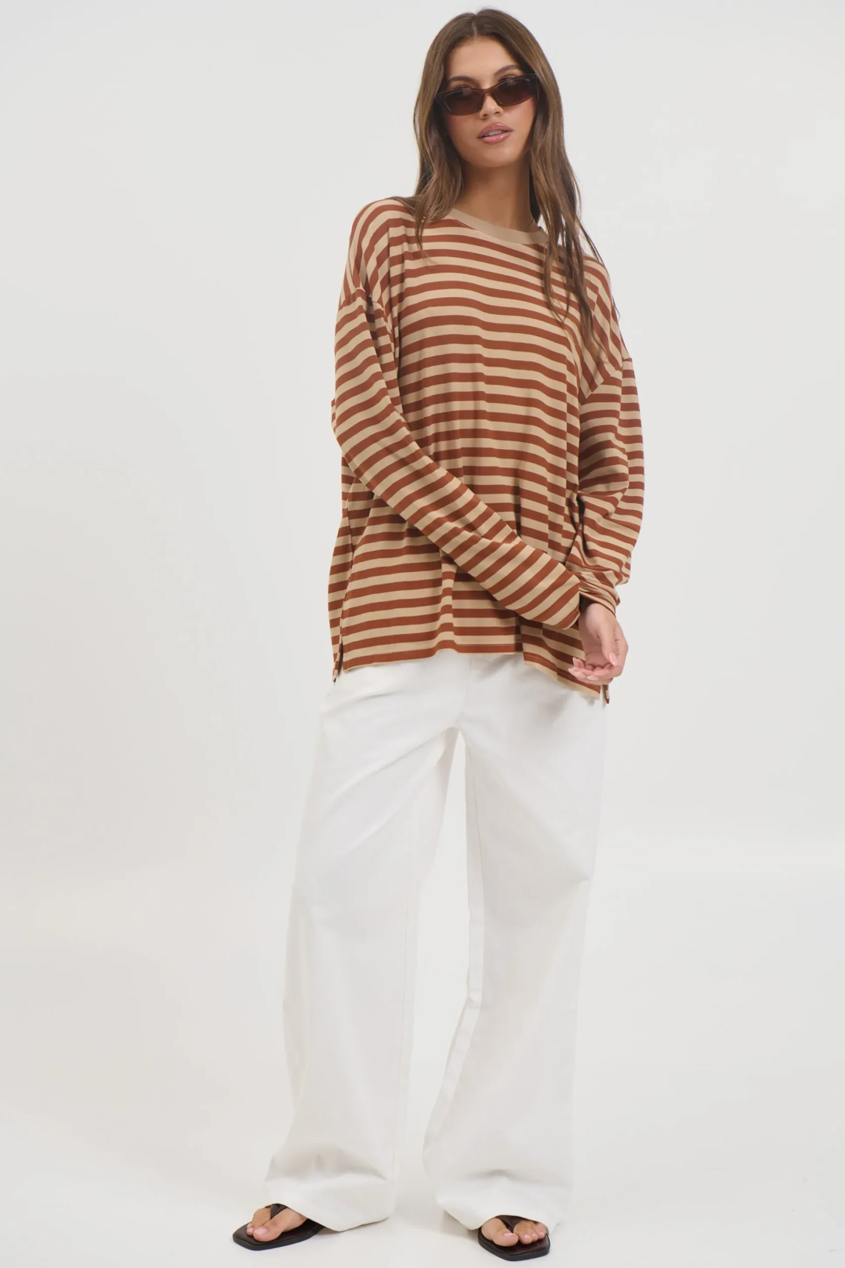 Jaida Long Sleeve Latte