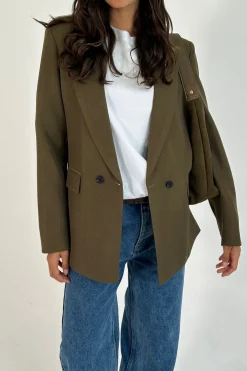 Jaxon Blazer Olive