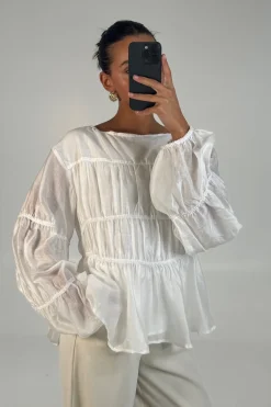 Jemimah Top White