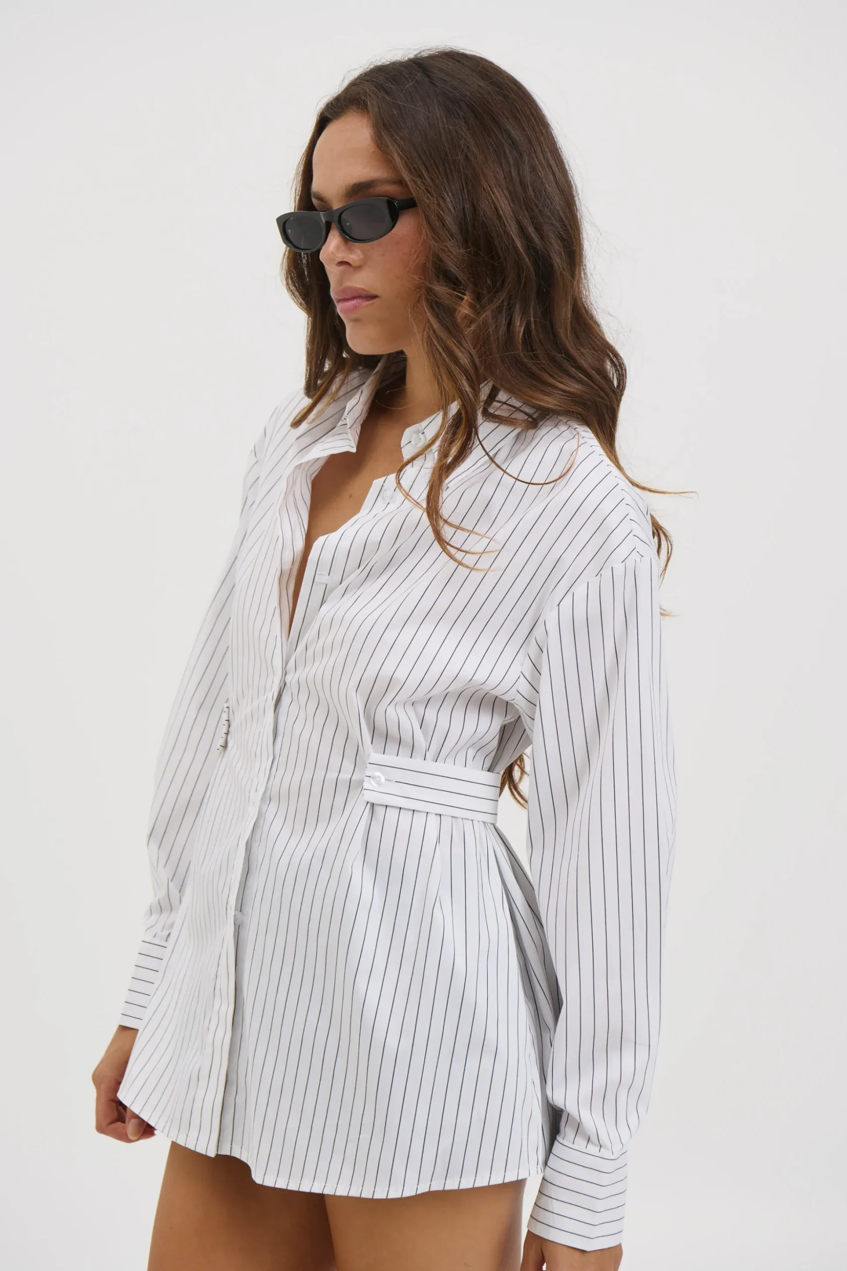 June Oversized Shirt White