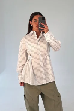 June Oversized Shirt White