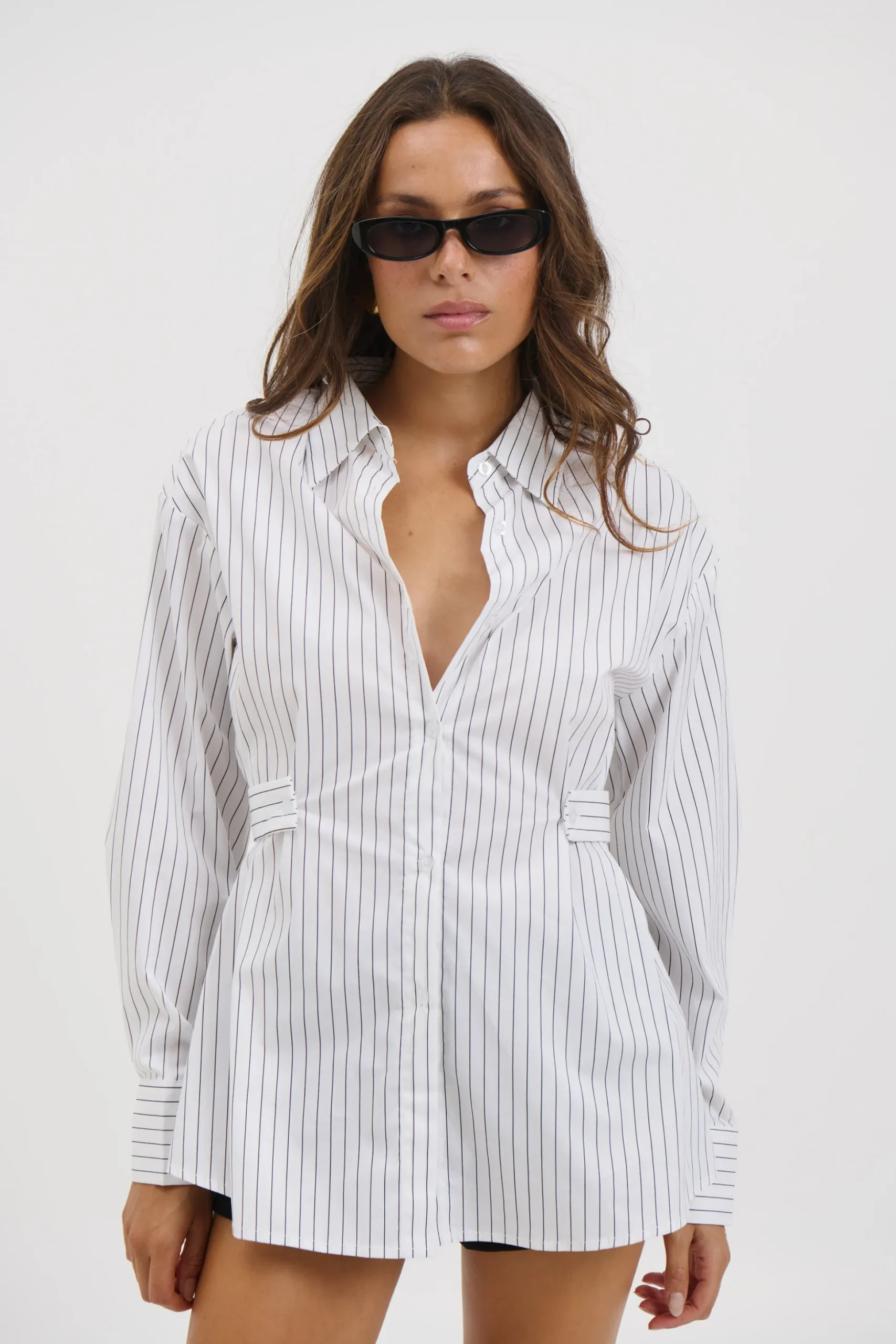 June Oversized Shirt White