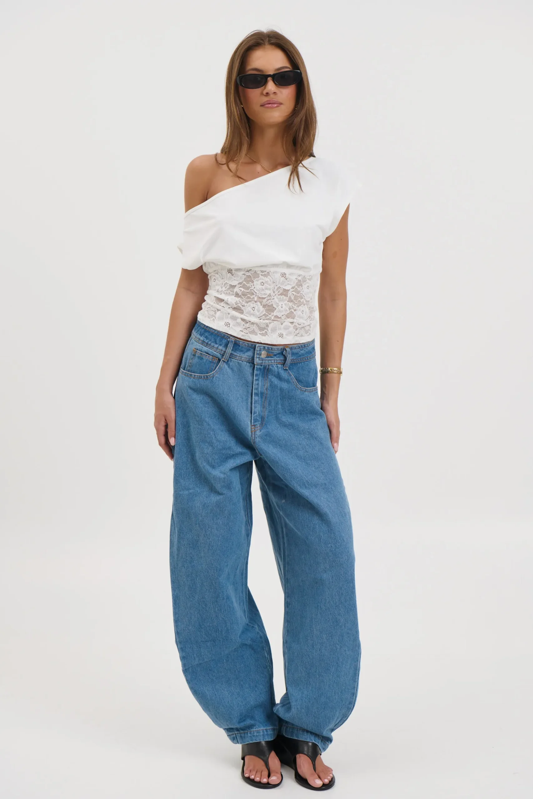 Kate Lace Top White