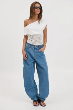 Kate Lace Top White