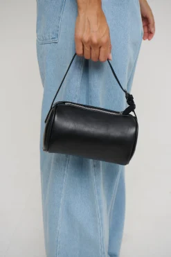 Kelli Genuine Leather Bag Black