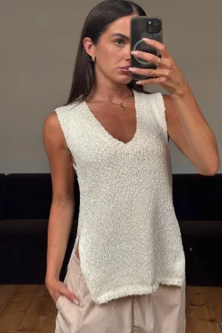 Kitt Knit Top Cream