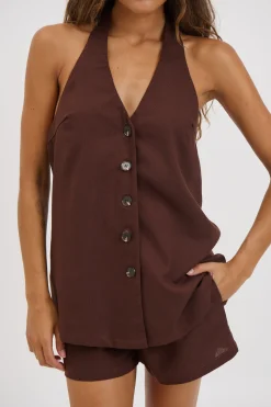 Koa Vest Chocolate