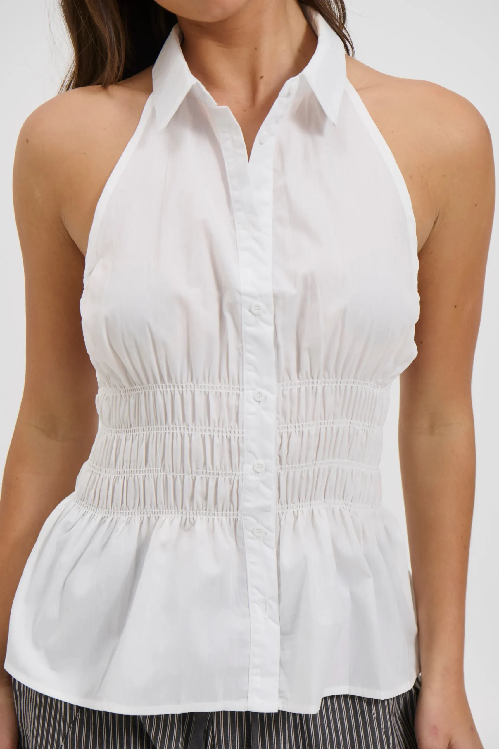 Kristal Top White