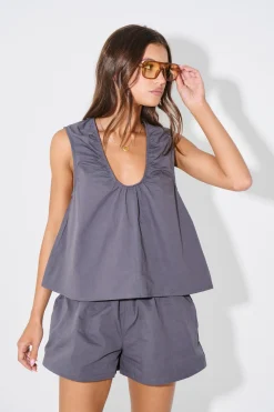 Kyla Short Charcoal