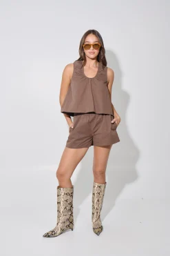 Kyla Top Choc