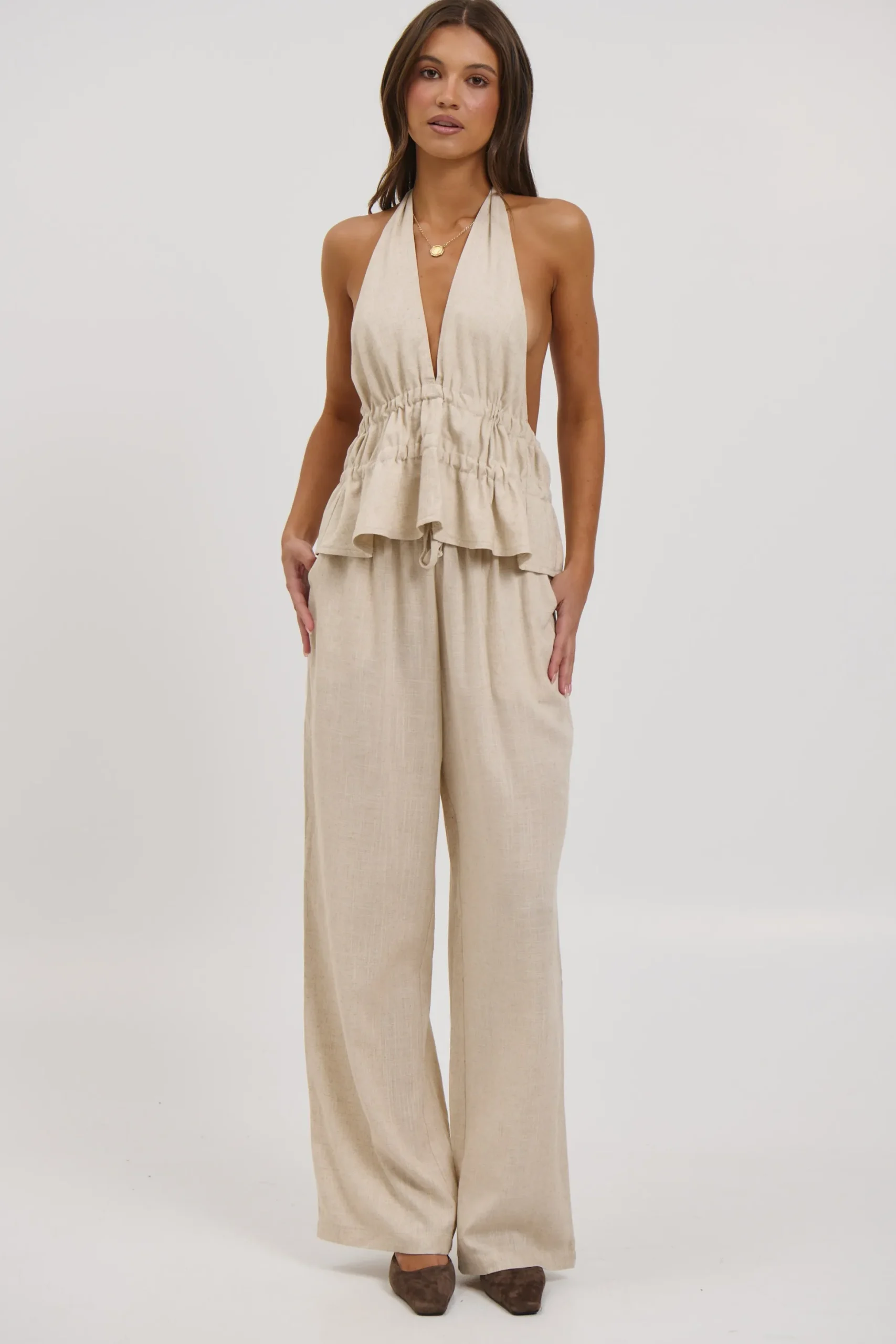Leesa Pant Sand