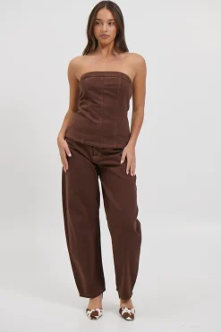 Lex Jean Chocolate