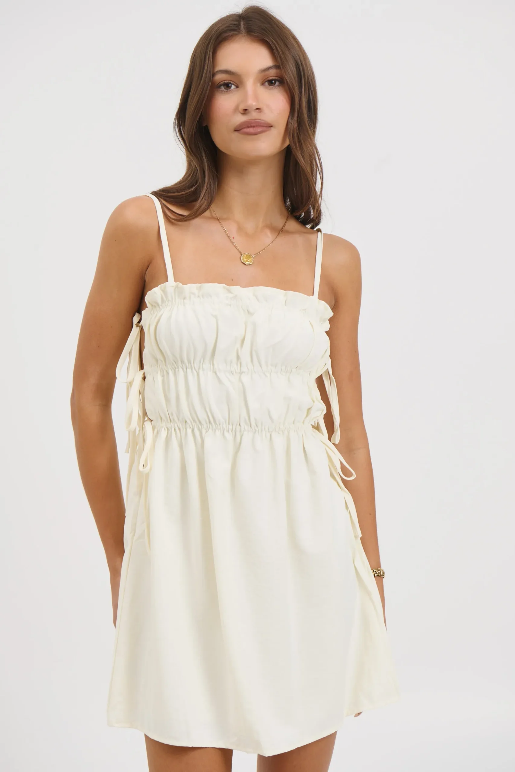 Linden Mini Dress Butter