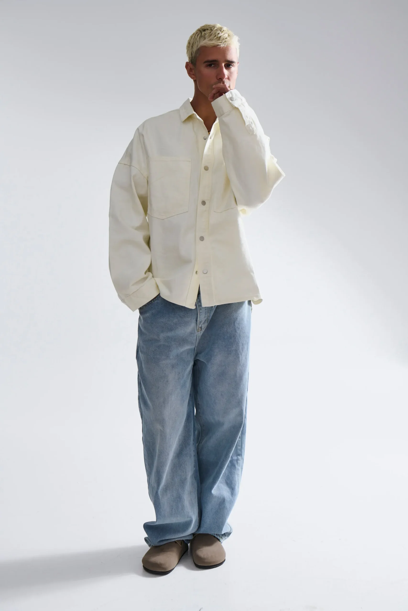 Louis Baggy Denim Blue