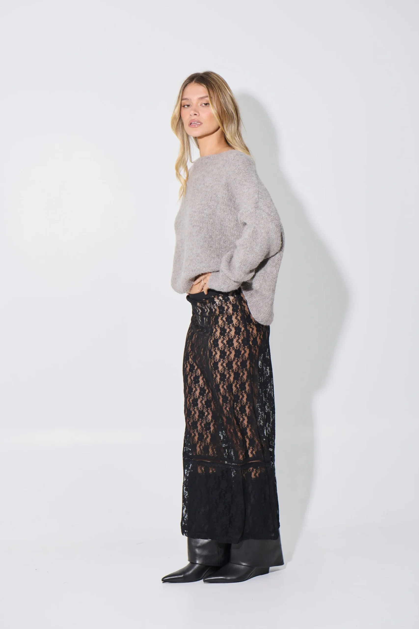 Louise Knit Mocha