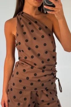Lydia Top Chocolate