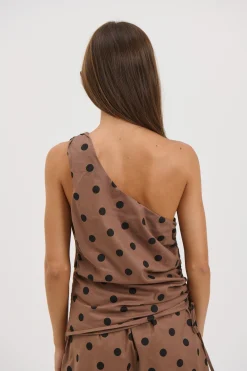 Lydia Top Chocolate