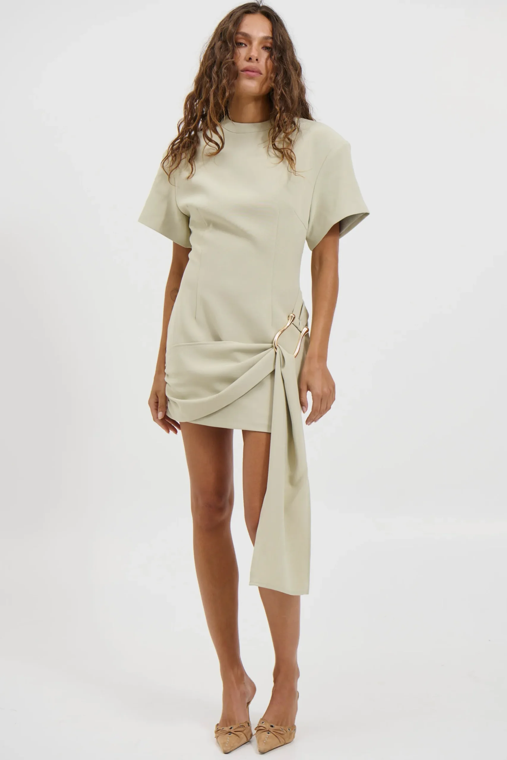 Martini Mini Dress Matcha