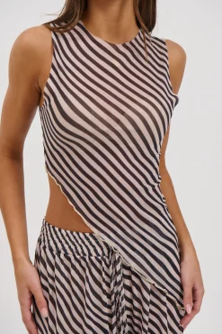 Mia Sheer Set Brown