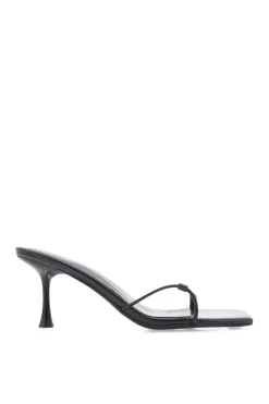 Nuri Heel Black Shine
