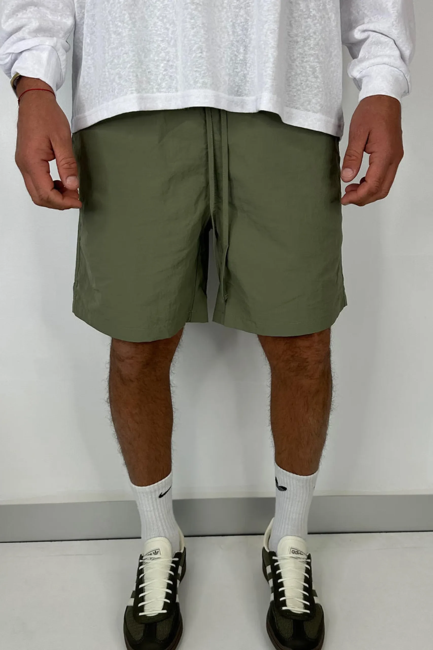 Nylon Walk Short Khaki