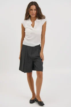 Parisa Top White