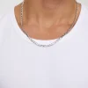 Premium NTH Hudson Cuban Chain White Gold Plated